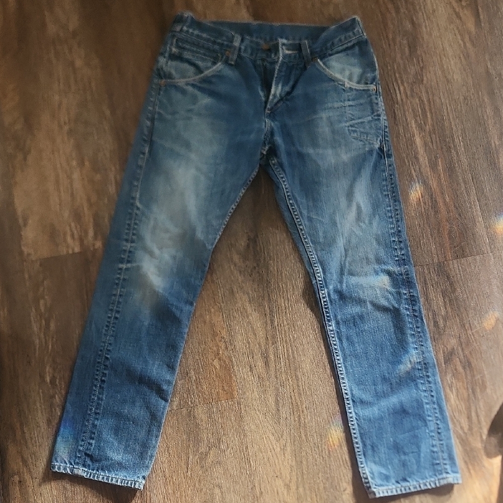LEVIS Denim Skinny 511 2 Horse Brand 9 Pocket Jeans Mens 32 X 30
